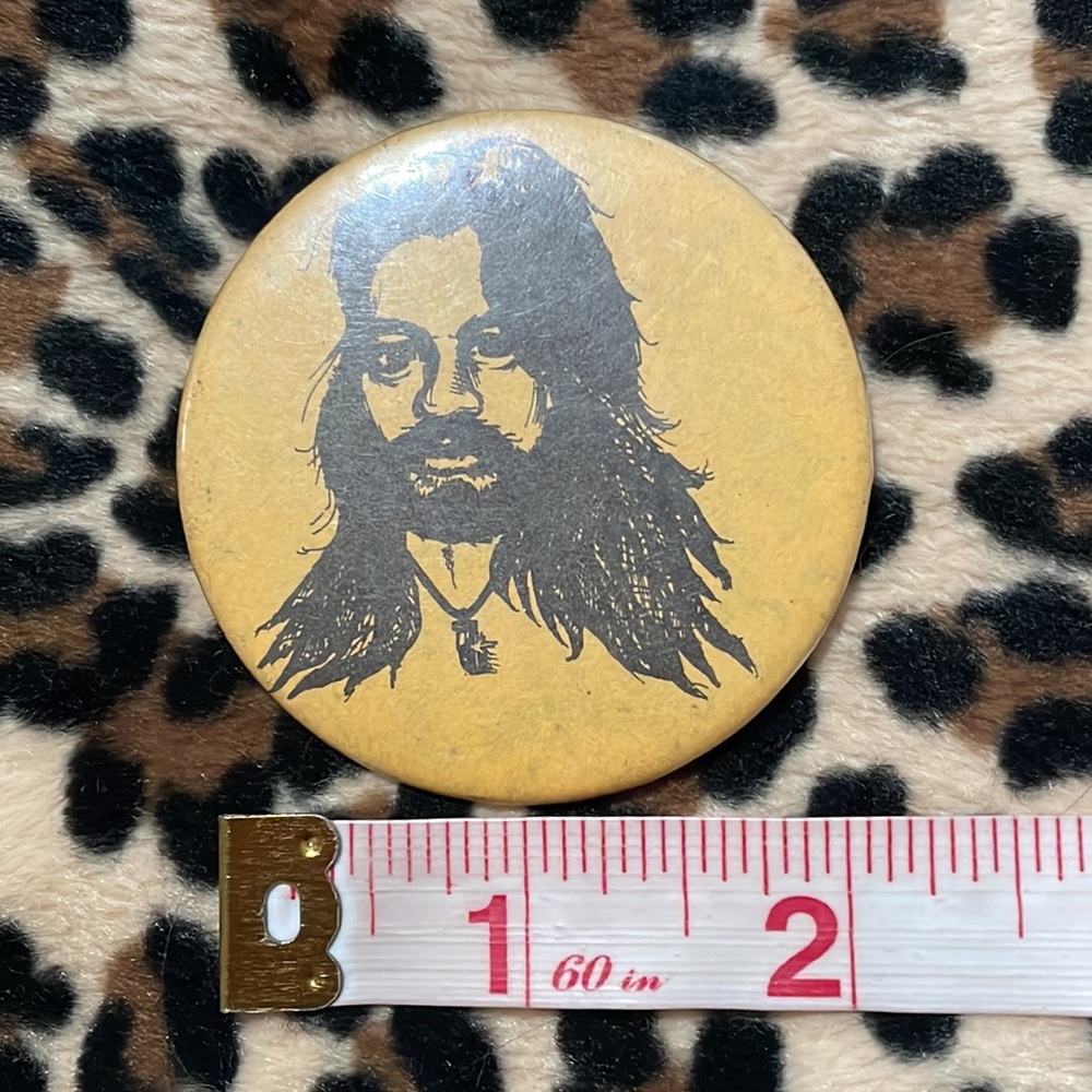 BOB SEGER 🎸 Vintage Rock Button Pin Pinback Rock Logo Collectible Silver Bullet - Picture 6 of 11